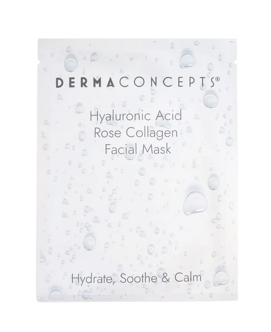 Hyaluronic Acid Rose Collagen Face Mask